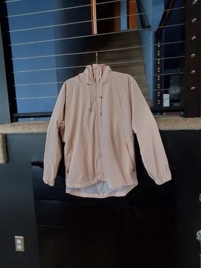 Columbia Men's Hooded Windbreaker Jacket - Pale Pink